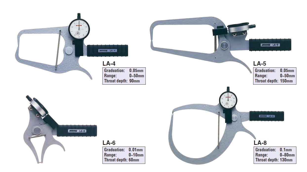 Ichiban Precision Sdn Bhd Peacock Peacock Dial Calipers LA series